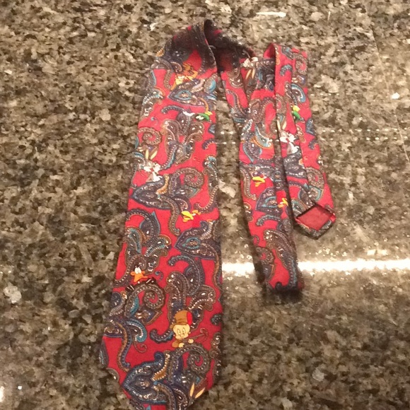 Vintage 1994 LOONEY TUNES Mania Men's Tie - Picture 2 of 6